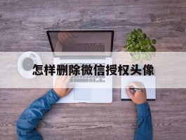 怎样删除微信授权头像