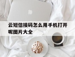 云短信接码怎么用手机打开呢图片大全