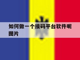 如何做一个接码平台软件呢图片