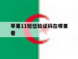 苹果11短信验证码在哪里看