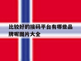 比较好的接码平台有哪些品牌呢图片大全