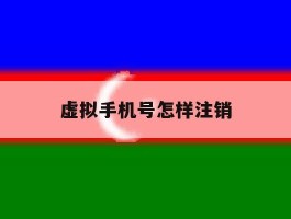 虚拟手机号怎样注销