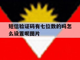 短信验证码有七位数的吗怎么设置呢图片的简单介绍