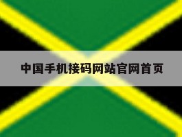 中国手机接码网站官网首页