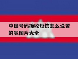 包含中国号码接收短信怎么设置的呢图片大全的词条