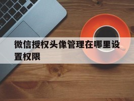 微信授权头像管理在哪里设置权限
