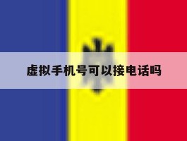 虚拟手机号可以接电话吗