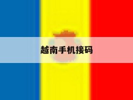 越南手机接码