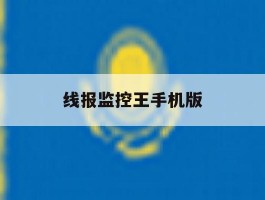 线报监控王手机版