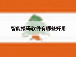 智能接码软件有哪些好用