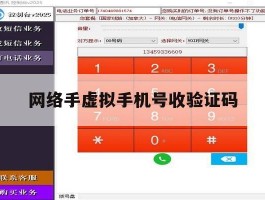 网络手虚拟手机号收验证码