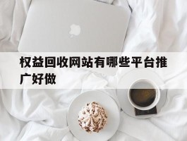 权益回收网站有哪些平台推广好做