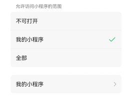 怎么删除微信授权登录的小程序记录