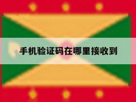 手机验证码在哪里接收到